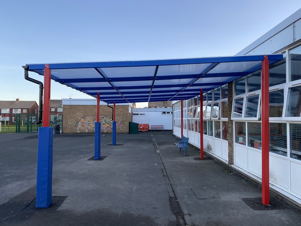 MikoEngineering's tweet photo. One of our bespoke mono-pitched canopies was completed at Seaton Sluice First School a few weeks ago. The 10 x 5m canopy provides a sheltered outdoor teaching, dining and play area. For more information, contact us today!
#bespoke #Engineering #canopy #school https://t.co/bs6SegpWhr