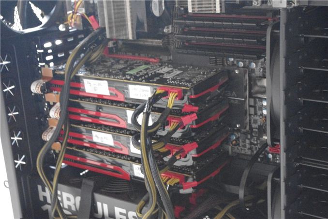 Dan tahu tak, kalau MOBO yang anda pilih tu banyak slot GPU, boleh je letak 2-3-4 keping sekali gus. Janji casing PC muat, elektrik kuat, dan duit cukup banyak nak tampung bil api rumah.