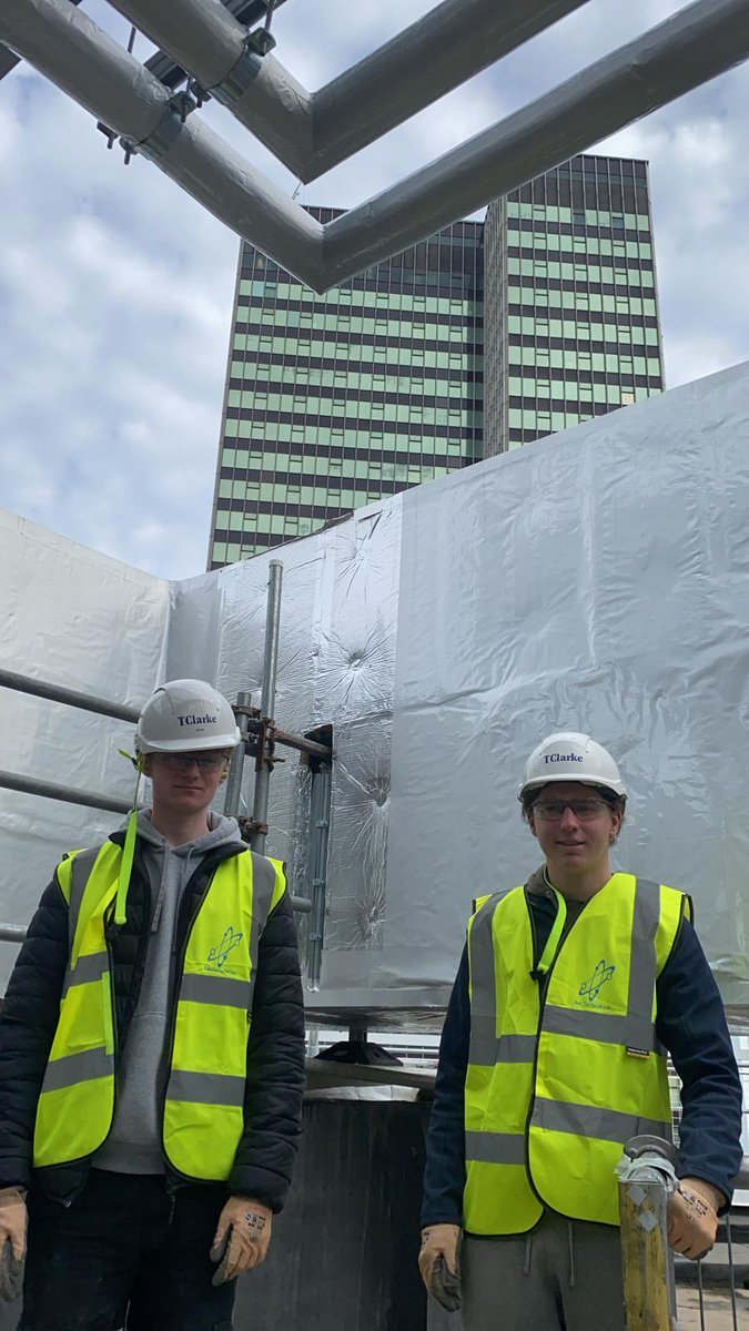 AxisDuctwork's tweet photo. Axisductwork investing in the next generation, our two new 16yr old apprentices George &amp; Jack at our Triton Sq project London-@SouthThamesColl @tc_marklawrence @BESAGroup @interserve @BouyguesUK @PhoenixMEltd @balfourbeatty https://t.co/NCeiNplZHM