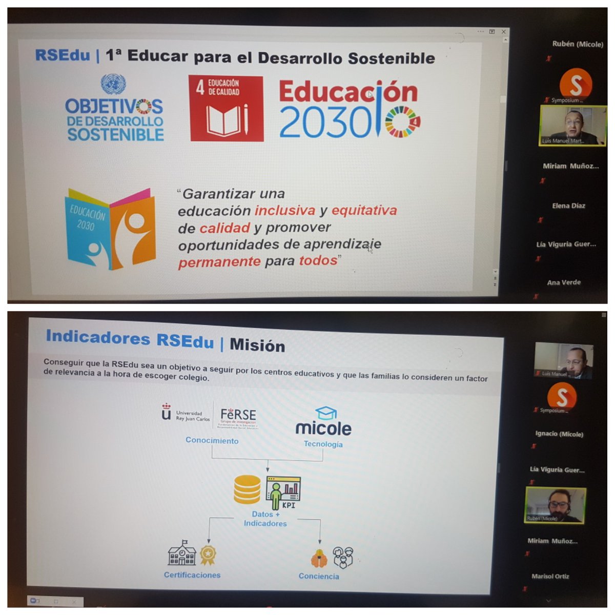 GomezGomezMarta's tweet photo. Comenzamos las II Jornadas de #ResponsabilidadSocialEducativa (#RSEdu) en la @FCJS de la @urjc Sesión  de apertura: hacia la calidad y la equidad con @luisma_urjc @rubenson80 @micoleoficial https://t.co/5Smzvx47sb