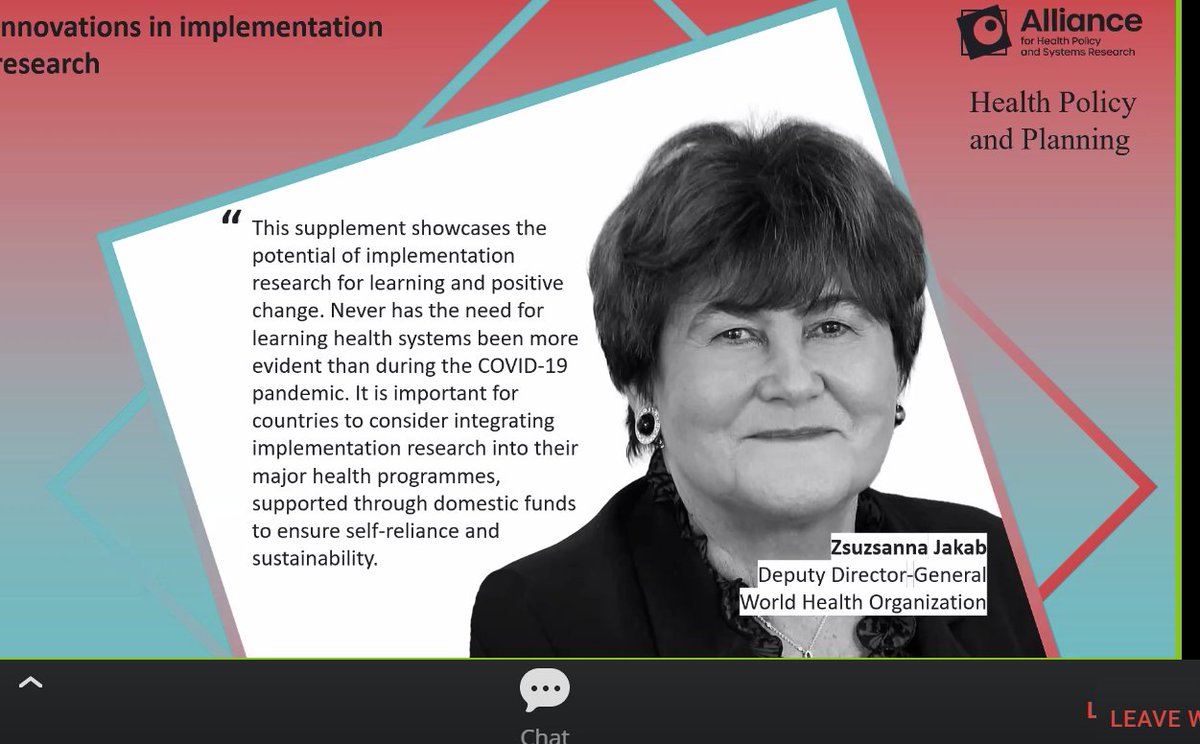 sallytheobald's tweet photo. Great session launching journal on innovations in implementation research #co-production #co-design #collaboration #capacity #commitmenttofunding #trust #power #peoplecentred #embeddedapproaches #changethroughlearning #iteration&flexibility #HSR2020 @HPP_LSHTM https://t.co/1n4MFBXfhH