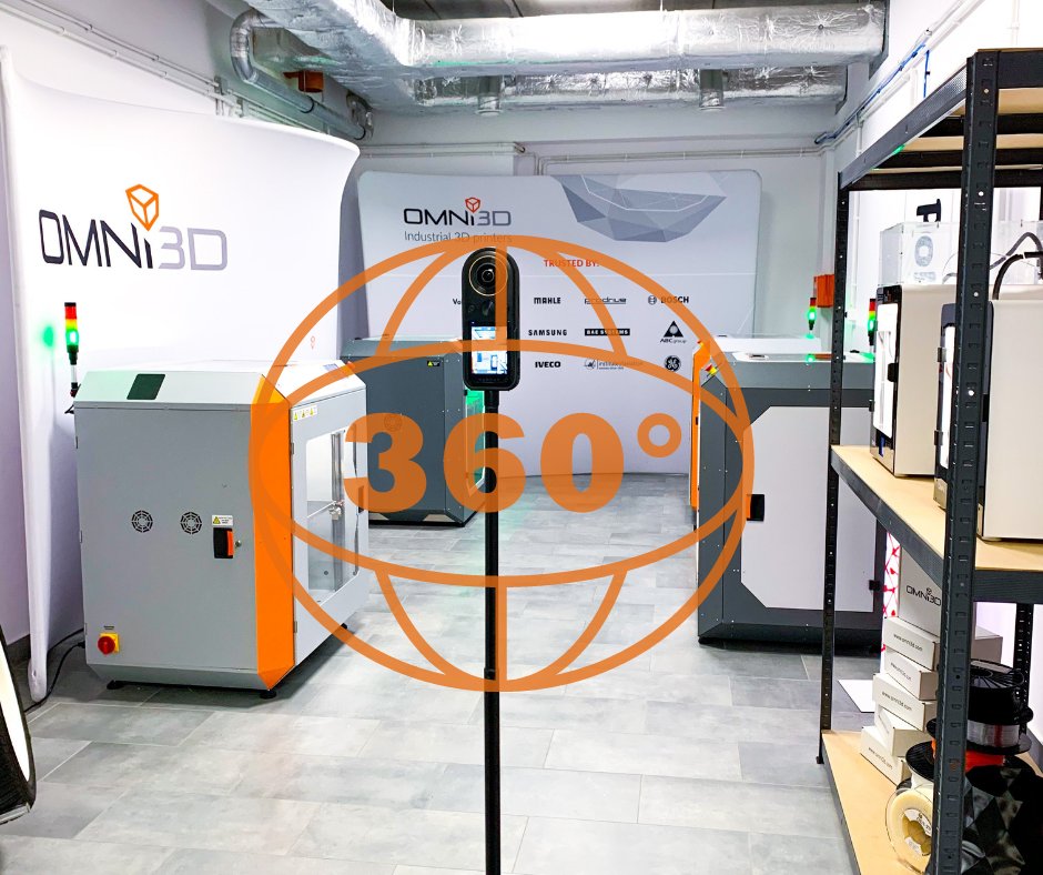 The virtual world is now our new everyday life 👨🏻‍💻👩🏼‍💻
We can't host you in our company and show you the capabilities of all our machines, that's why we create a virtual SHOWROOM with 3D printers

👁Each printer with a 360° view
📍 Dozens of hotspots
#3Dprinting #3Dprinter #360VR