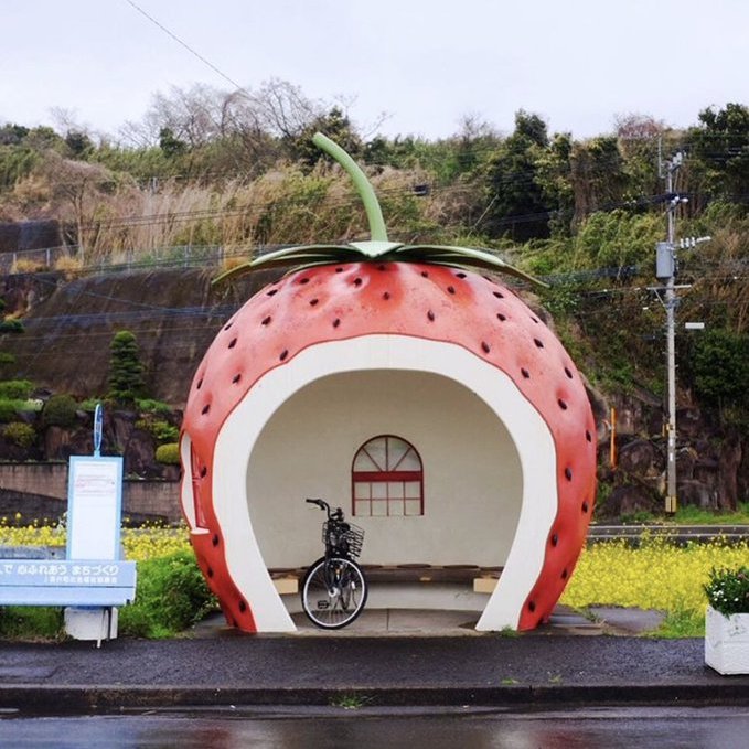 presentcorrect's tweet photo. The fruit bus stops of Kyushu are a healthy start to your day.

pics by the marvellous @HelloSandwich https://t.co/XtpkhFfmCN