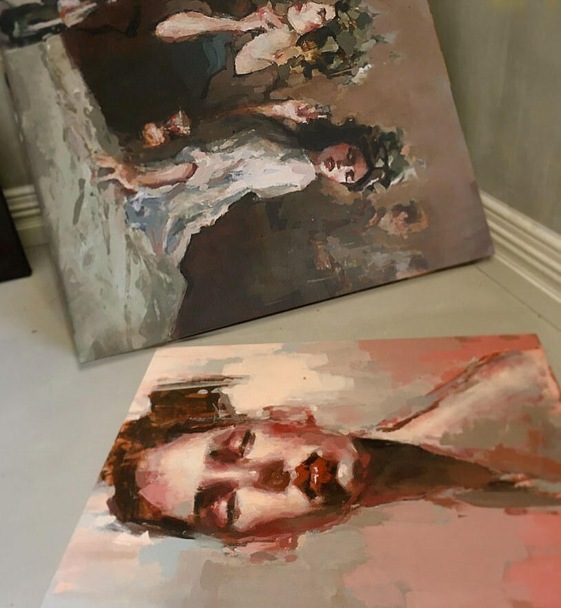 RyanDavidAhern's tweet photo. On the 26th Nov will be the Opening Night Party at @theorangerygallery. I have the honour of exhibiting some fresh new paintings alongside a handful of great artists. 

Starts at 6pm!

Sunday 6th Dec is the Spring Sonata, music for violin and piano with Akiko Miyazawa and Ma… https://t.co/3T2PTFIERR