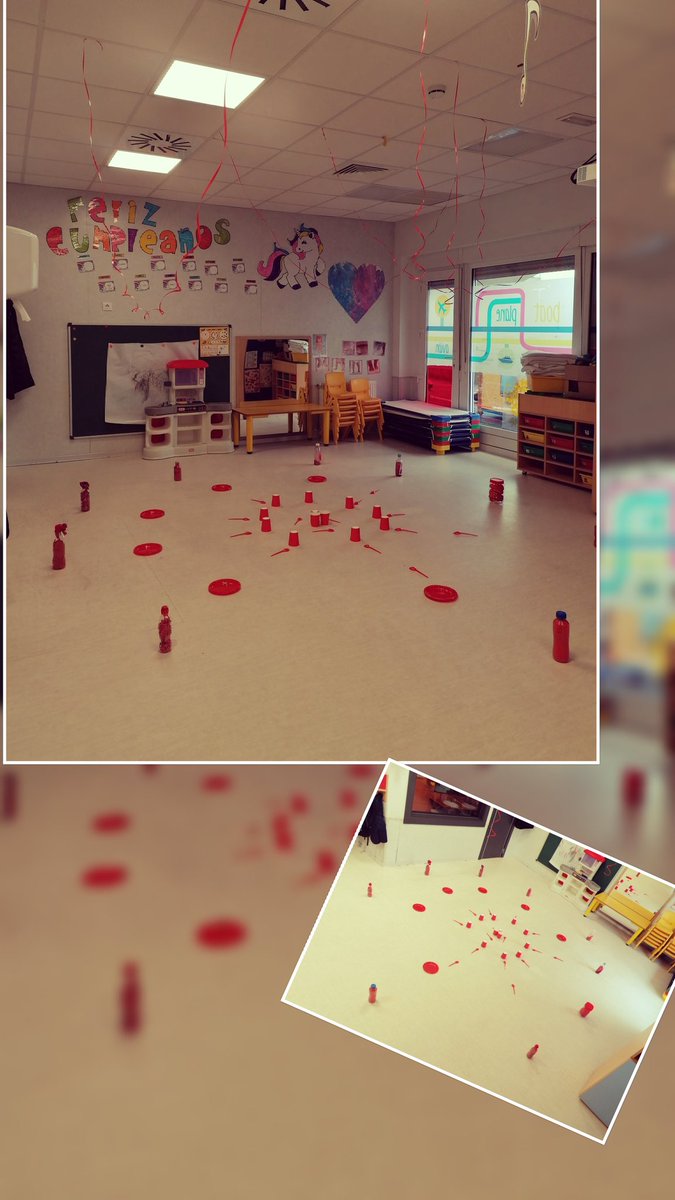 yolinursery's tweet photo. Esta semana hemos disfrutado de una #instalación del color #rojo.
#disfrutaraprendiendo
#rojored
#unicornios
@HBSTORREJON https://t.co/He0NENKBBc