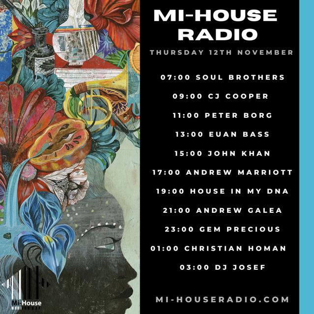 djandrewgalea's tweet photo. Catch My weekly #mihouseradio show 9pm tonight. I'd like to give another thanks #dmcworldmag for the feature #AndrewGaleaOfficial #DJAndyGalea #SolBrothers book #Exactia #Kasia #BeatPort #TechHouse #DanceCharts #StreamBeliever #DreamFest #SelectRadio
https://t.co/6zNcw5lMc8 https://t.co/Sba2wiOrTw