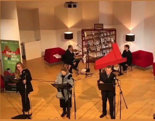 IsabellaCasert's tweet photo. Registrazione Radiodrammi #teatrocomunalevicenza #arteven #teatroscientificoteatrolaboratorio #musicaliaffetti https://t.co/43K4i3V4QO