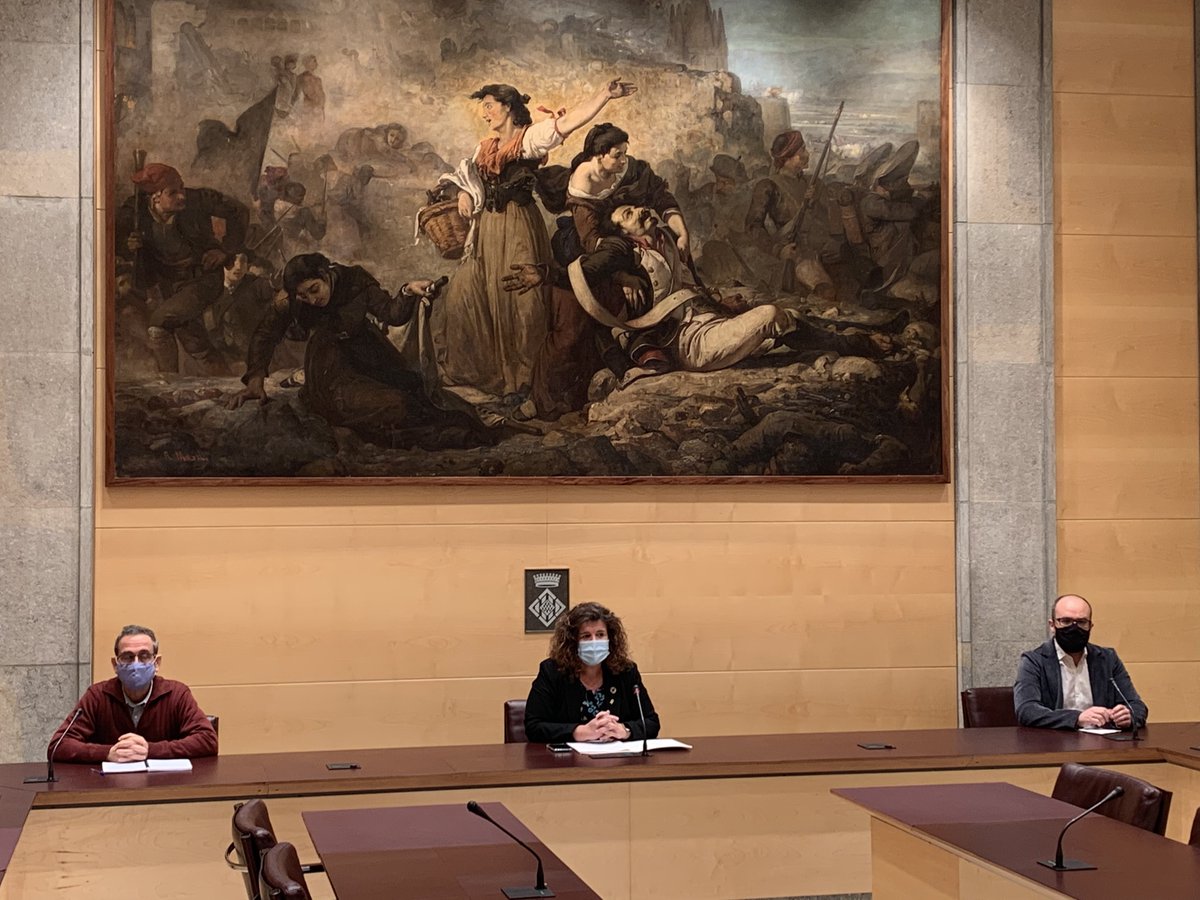 📢 Comença la presentació de l’estratègia per afrontar l'emergència climàtica a les #comarquesgironines.  El projecte permetrà treballar de forma transversal en la mitigació del canvi climàtic i l’adaptació als seus efectes a la demarcació. #ClimaGirona
👀bit.ly/35pFCS2