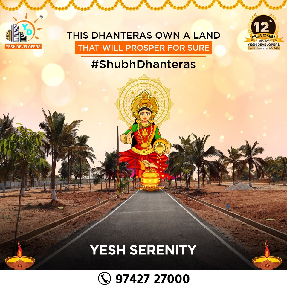 YeshDevelopers's tweet image. May this Dhanteras  endow you with opulence and prosperity.
Happy Dhanteras ✨

#Dhanteras2020 #yeshdevelopers #mysore #Karnataka #Dhanteras