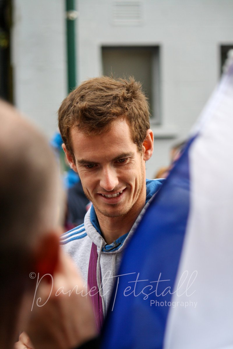 danielteee's tweet photo. Sir Andy Murray's Dunblane homecoming September 2012 @74frankfurt @andy_murray @JudyMurray #dunblane #goldpostbox #tennis https://t.co/QhviBydSTP