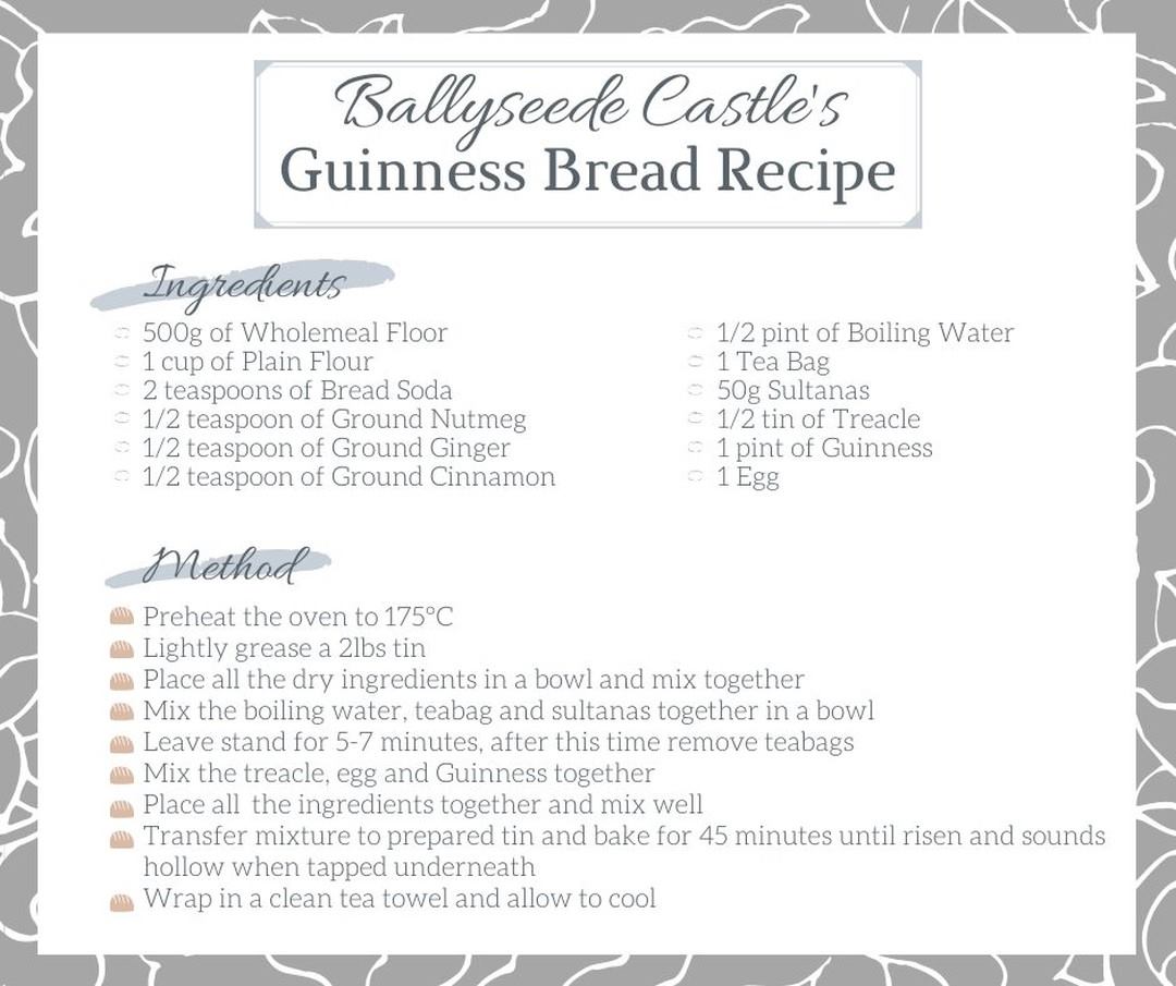 BallyseedeCastl's tweet photo. This Winter, we're looking forward to enjoying delicious food. So we thought you would want to recreate our famous Guinness Bread recipe at home.
Happy baking!😊
#recipes #winterwarmingrecipes #originalirishthursday #guinnessbread #baking https://t.co/z90J6OrFr5