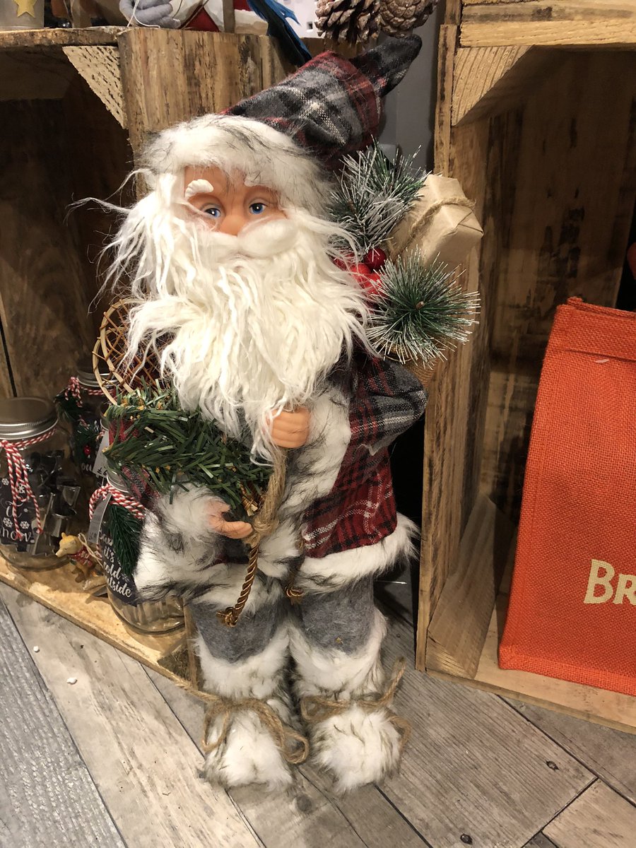 Christmas decorations now available at the garden centre and our zero waste shop “Just Weigh Usk”