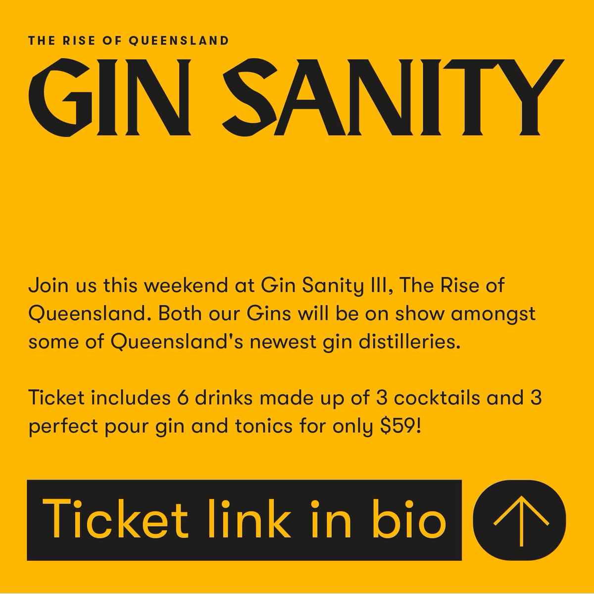 DivinersGin's tweet image. Be quick! There are only a few tickets remaining for this year's #GinSanity III, the Rise of Queensland this weekend. Both our Gins will be on show amongst some of Queensland's newest gin distilleries.

#Ginsanity #gintasting #gindistillery #riseofqueensland #Queensland