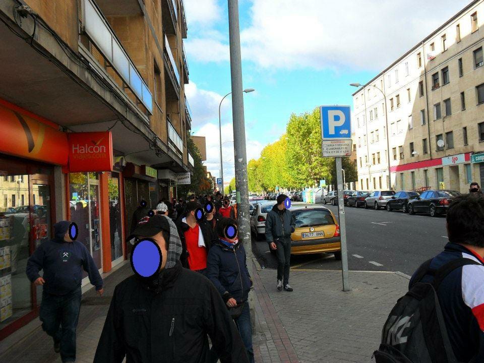 Ouligans2009's tweet photo. Fai 8 anos que andabamos por Salamanca seguindo ao noso C.D. Ourense, que se enfrontaba á tamén extinta U.D. Salamanca, nun partido correspondente á 2ª división B á que estamos seguros de que algún día VOLTAREMOS! https://t.co/upo1wuyOPC