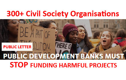 INFORSE_EU's tweet image. 📢🖊️300 CSOs ✉️letter; #DevelopmentBanks @eib MUST⛔️STOP funding harmful projects! at @FinanceInCommon Summit! ✉️ @Forus_Int @RACFrance @CANEurope @INFORSE_EU @350Europe @INFORSE_org @Vedv_Energi  @WECF_FR @WWFEU @bigshiftglobal #FinanceInCommon2020 Read 👉forus-international.org/en/resources/1…
