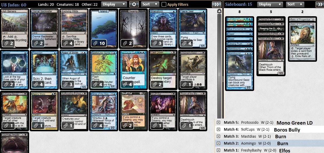 PauperNextLevel's tweet photo. UB is doing good results. 
Zaaaamu (barf) did a 5-0 with faeries and @hamudao3 used the Delver version to do his 5-0.
#mtgpauper https://t.co/oDiQX9R4K3