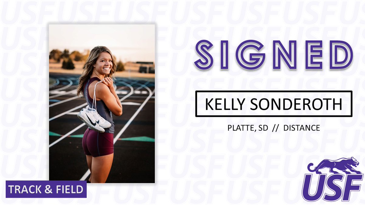 USFCougarsXCTF's tweet photo. Please welcome Kelly Sondgeroth to the USF Cougars Track and Field Family!

#GoCoo https://t.co/gyU44d7shj