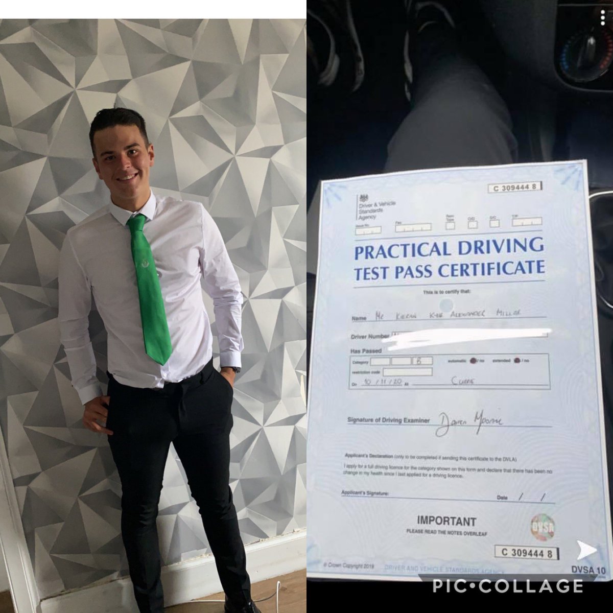 nikkim_07's tweet photo. Super proud off my son only went in smashed his driving test on Tuesday only 17 xx https://t.co/6kBAoLAwpl