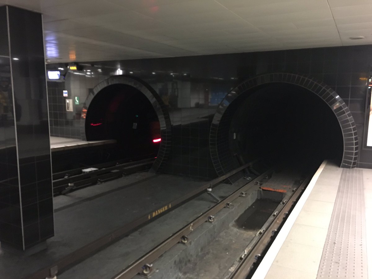 SimonZev's tweet photo. DAY241: 31/05/2019 next, thereโs no #ScotrailAdventure without a trip on @GlasgowSubway or #ClockworkOrange. I headed underground at St Enoch where a 1970s era Met-Cam unit arrives before another from one of the tiny tiny tunnels! #Subway #TinyTrain
#CoronaAlone #CoronaLockdown https://t.co/Zt54FQTA8K