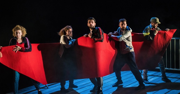 traversetheatre's tweet photo. We're thrilled that the #HowNotToDrown company received a nomination for Best Ensemble, sponsored by @EquityUK.

Here's to you @DritanDritSkin, @AjjazAwad, @EsmeBayley, @Cahill347 &amp; #ReubenJoseph 🙌🤩 (2/3) https://t.co/rHfztoEpp3