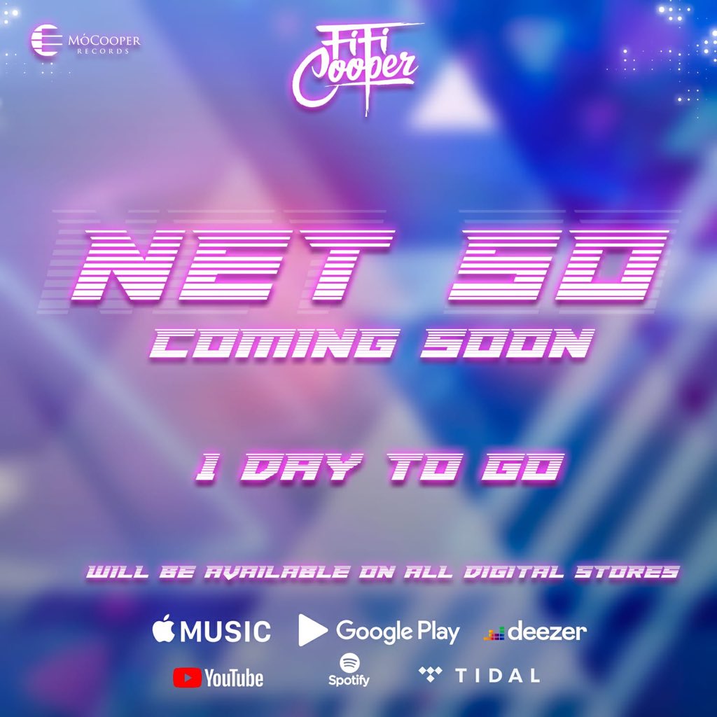 FifiCooperFans's tweet photo. #NETSO DROPPING TOMORROWβΌοΈ ππ₯π₯π₯π₯π₯π₯π₯ Can't wait!! CATCH ME ON @motswedingfm AND @UrbanTVUganda πΊπ¬.. DONT MISS OUT... PRE ORDER NOW https://t.co/1kRqZ9q5ee #MoMusic #NewMusic #MocooperRecords https://t.co/wLOrfIA3XB