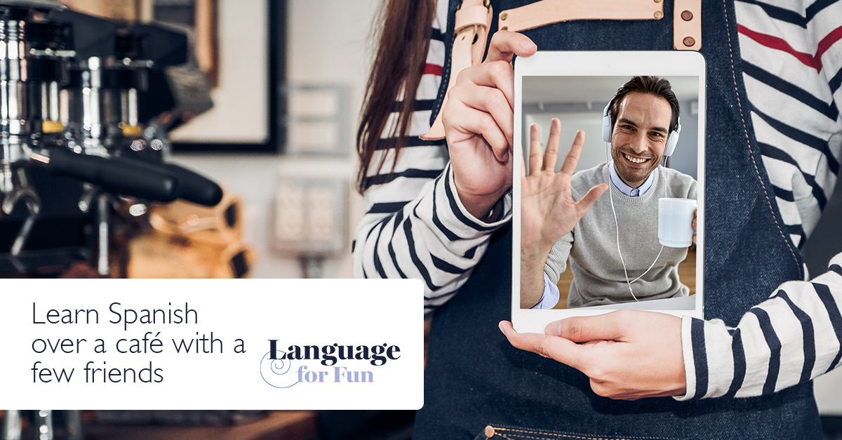 LanguageforFun's tweet photo. English may be the world’s lingua franca, but Spanish is more widely spoken. Learning Spanish opens a whole world of culture and cuisine and we make it fun!

Learn more about our lively language classes for adults here: https://t.co/5PO261TkQZ 

#learnalanguage #Spanish https://t.co/ti9VoG5tfH