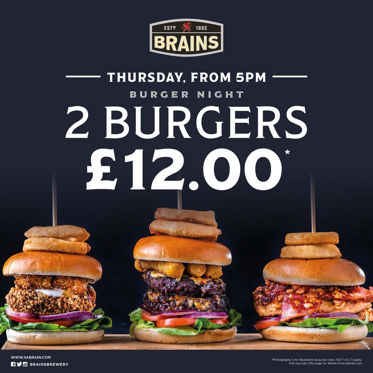 Live football tonight with Wales in action v U.S.A kick off tonight is 7.45pm

You can book a table using our 'Brains Pubs' app - sndr.so/s1jRv