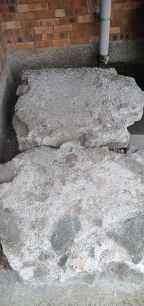 11/15 Staying in Bristol – from excavations at The Great Western steam factory  @SSGreatBritain – evidence for what is believed to be the first ever substantial use of Portland cement in the construction of a major building (another 1st for IKB)  #SMACon2020