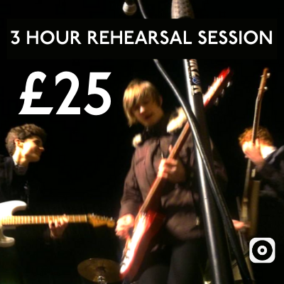 Very special limited offer - just £25 for a three hour, daytime, rehearsal session, in our well equipped Room 2.  
Book your date pronto! crownlanestudio.co.uk/book/