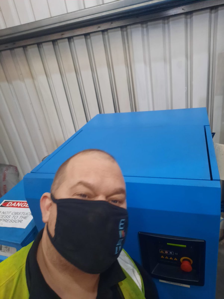 csemtech's tweet photo. Happy Thursday everyone! 😁

Here’s our service #engineer, Richard, looking extra happy (behind the mask) that it’s almost the #weekend! 

#SayCheese #smile #csemtech https://t.co/Hz1sCLKbm9