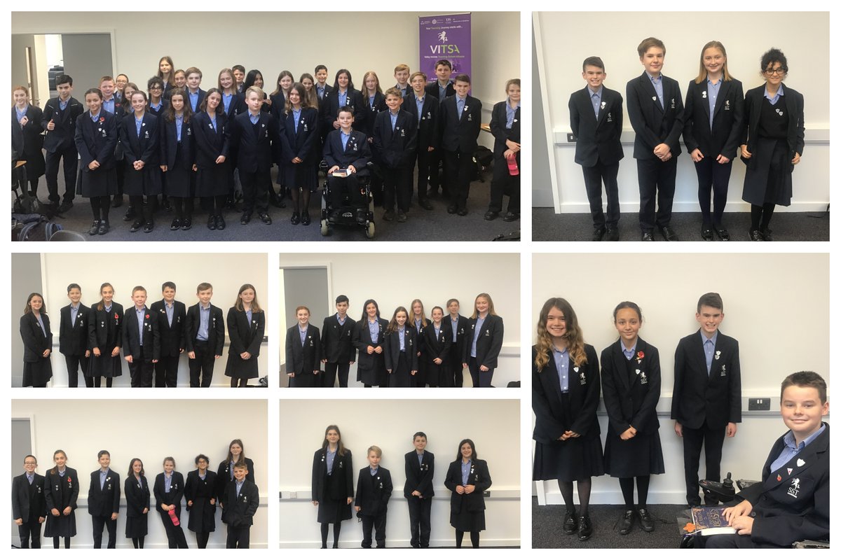 SSTMaidstone's tweet photo. Say hello to SST's Founding Prefects! We have been amazed at how well they have settled into their new roles. Here they are modeling their new Prefect badges with pride #exciting #leadership https://t.co/ugCXL4Ns3n