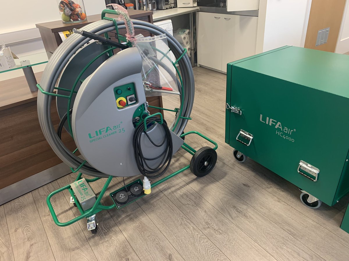 AVHL4's tweet photo. New equipment for our ventilation hygiene teams thanks to @HasmanDuct &amp; @LIFAair 
For all your ventilation cleaning requirements please contact us  @AVHL4 https://t.co/BhtWbVPtwz