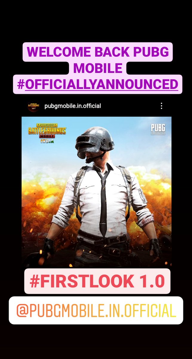 RedgearOp's tweet photo. #PUBGMOBILEBACKINDIANVERSION♥️♥️♥️#BOOMBAM😱#OFFICIALLYANNOUNCED https://t.co/5WAb982nkd