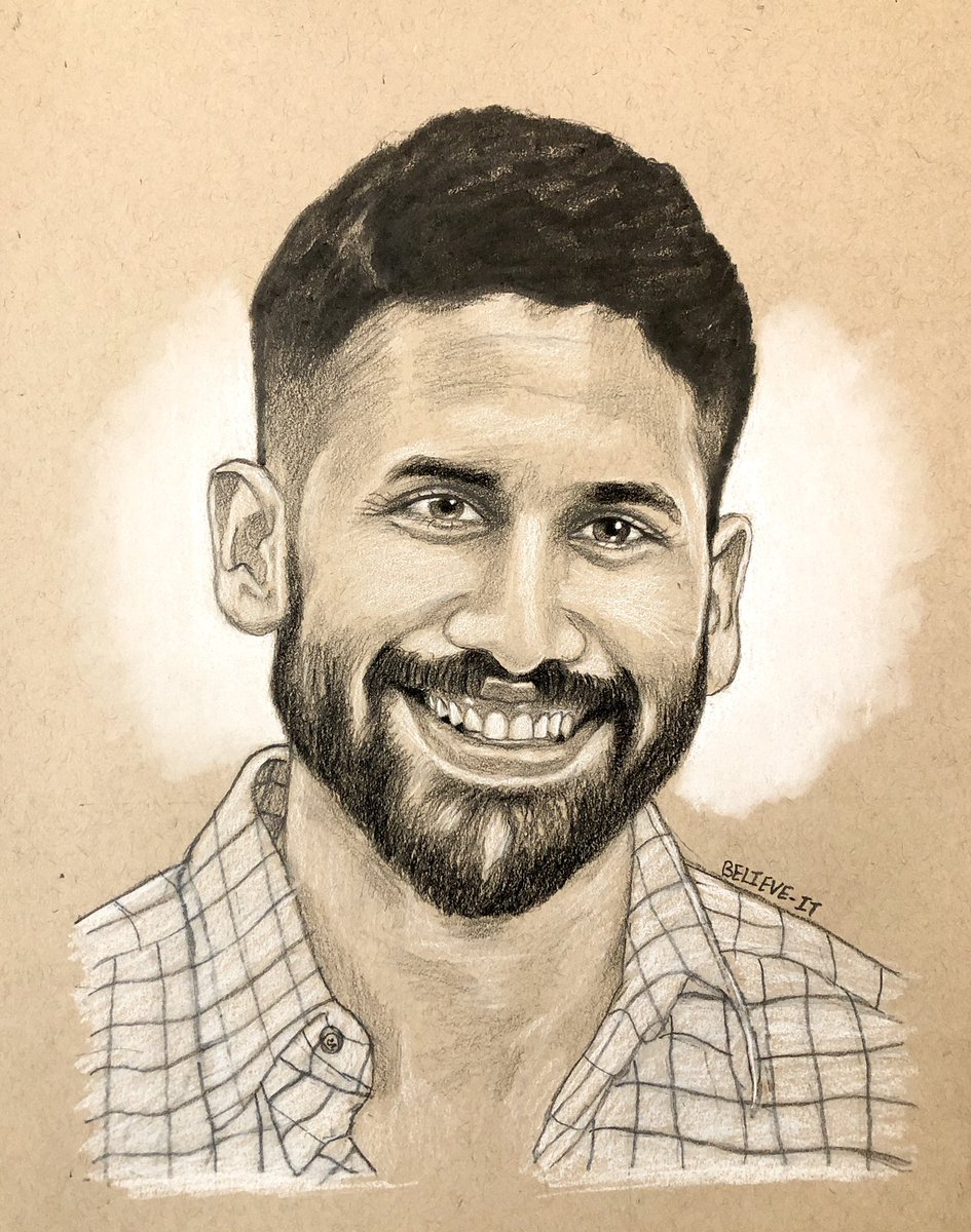 arunstarkart's tweet photo. Believe It..U Can Draw..! Here’s my new drawing of @chay_akkineni garu. Hope you guys like it and helps to reach more people..Tq #FANART #ArtistOnTwitter #chayakkineni #akkinenifans https://t.co/DRhhYTtwn4