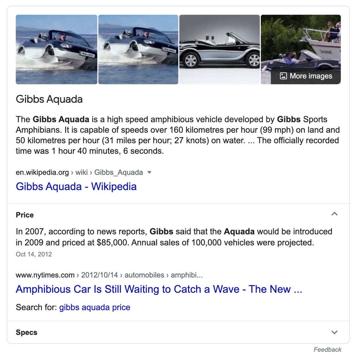 Lastly, fully amphibian abilities. Taarzan could be driven on water.