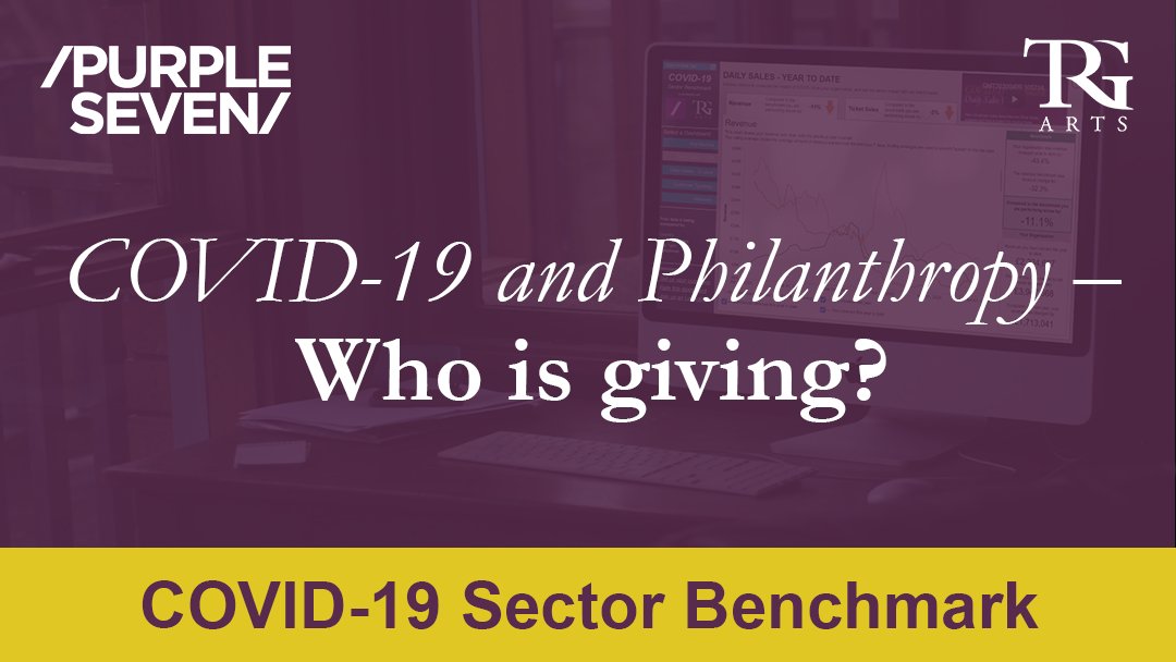 New insights from the COVID-19 Sector Benchmark <a href="/PurpleSevenUK/">Purple Seven</a> into philanthropic trends in the US, Canada and the UK, reveal that as the pandemic continues, the number of gifts and the revenue generated from them are not being sustained. Read more: bit.ly/3eQaq16