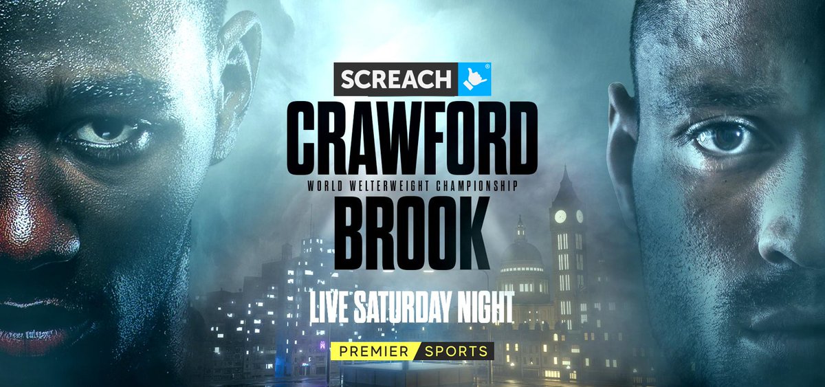 Bringing you even more live sports action…but this Saturday, it’s from the #boxing ring! 🥊

Exclusively on @PremierSportsTV, show Terence Crawford vs Kell Brook live via #Screach in what promises to be a Welterweight World Title showdown with fireworks! 🎇

#CrawfordBrook