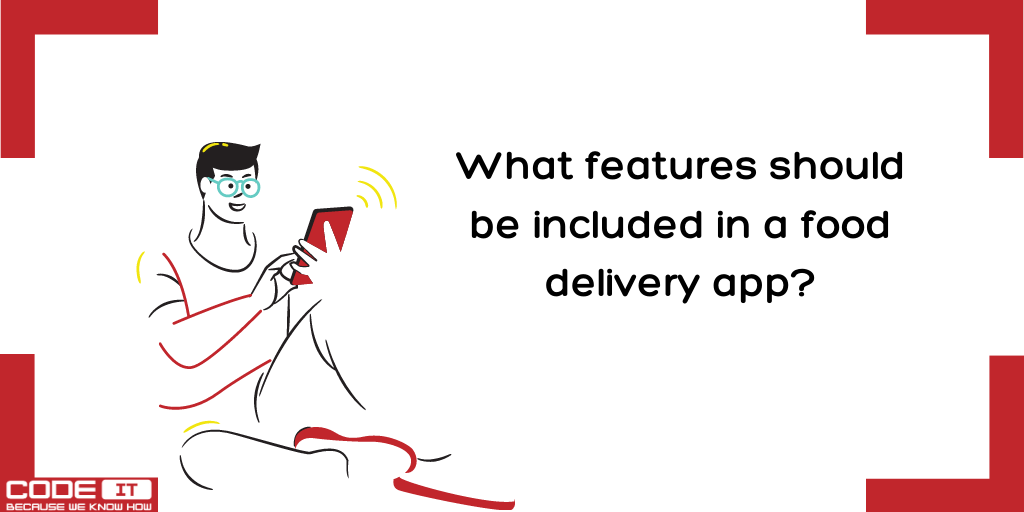 official_CodeIT's tweet photo. 🍣What features should be included in a #fooddeliveryapp?

- Registration &amp; login 
- Profile management
- Search for a restaurant
- Order placing, checkout, tracking 
- Payment gateway
- Ratings and reviews
- Special offers, promo codes, rewards
- Push notifications

#CodeIT_FAQ https://t.co/Jd6Kl1UNOi