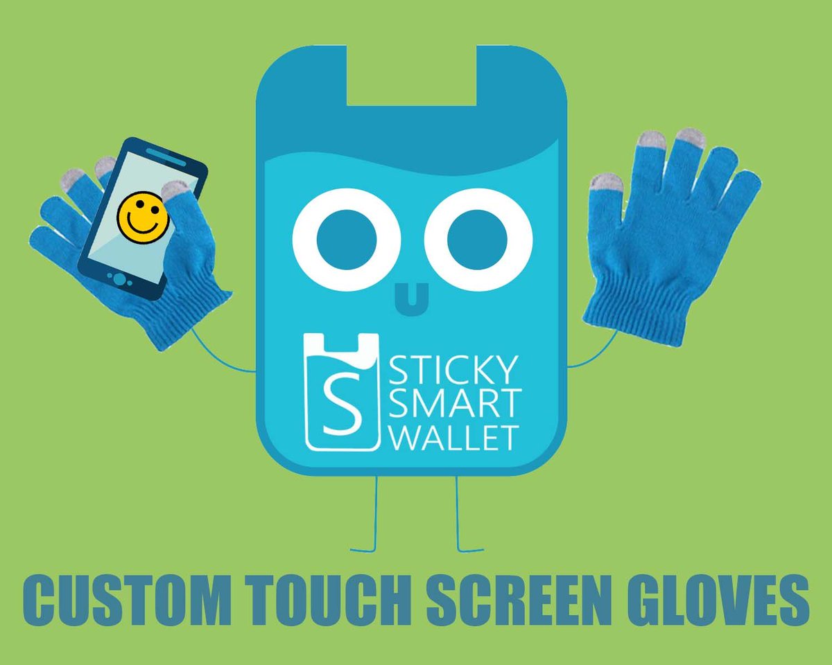 sticky_wallet's tweet photo. Don't let your fingers freeze when you text your friend! Get your logo on these custom touch screen gloves! Check out the link below. https://t.co/Z5ViLSPnBF.  #Custom #customimprint #Gloves # Texting #textinggloves #touchscreen #touchscreengloves https://t.co/CELp4Xqc03