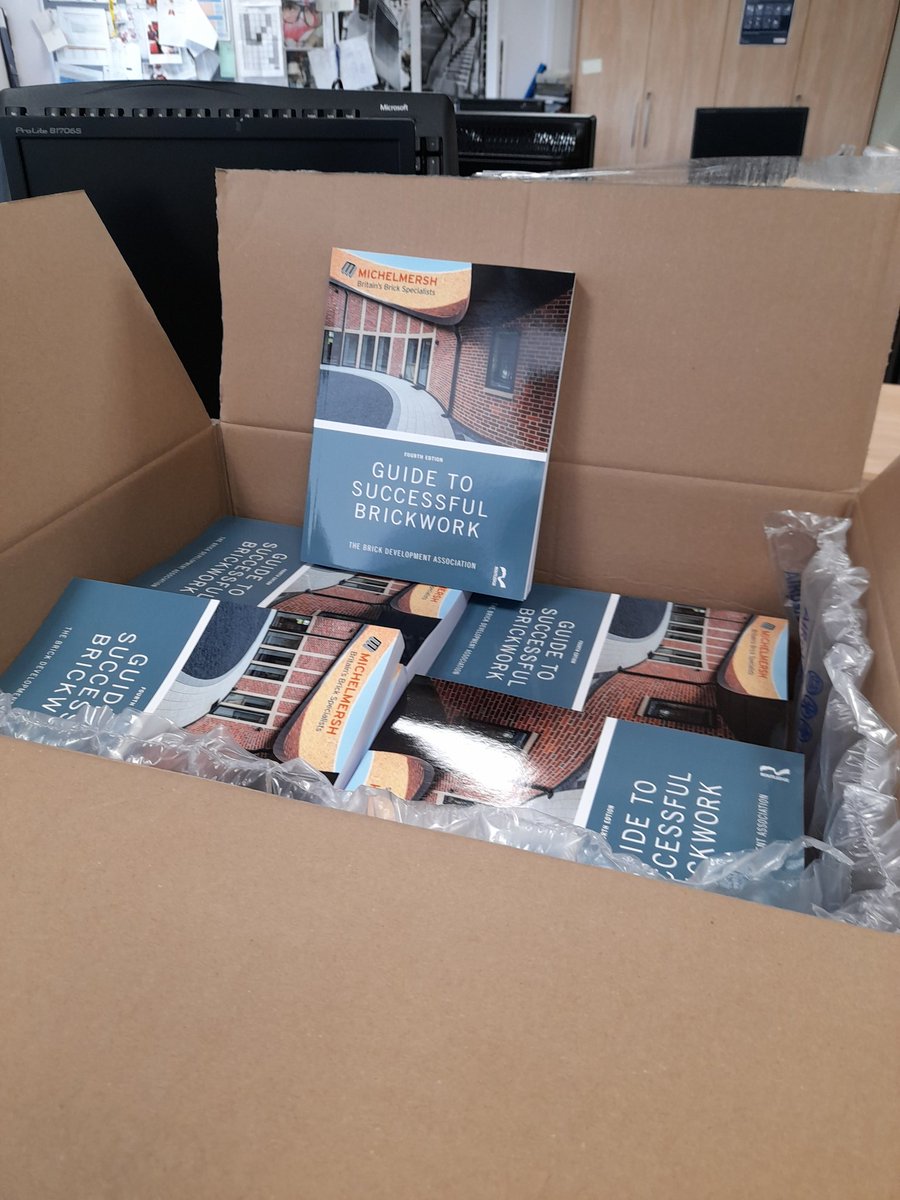 proctor_a's tweet photo. Many thanks to @BritainBrickMBH @bimbricks for this amazing book that is for our Brickwork students @constructionERC the support for our students is very much appreciated https://t.co/wNV73bSgfw