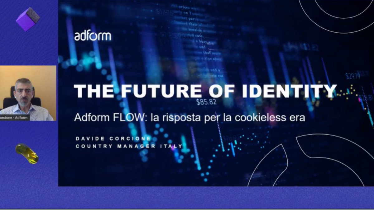 Il futuro dell'identità, iniziamo il workshop con <a href="/davide_corcione/">davide corcione</a>, Country Manager <a href="/adform/">Adform</a> Italia 
#IABForum #IABForum2020 #WelcomeToMetaverse <a href="/IABItalia/">IAB Italia</a>