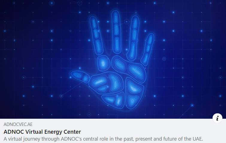 BUTdigital's tweet photo. Check out the latest release from our Dubai office 👍🏼 The @AdnocGroup Virtual Energy Center, an #immersive #online #experience across #ADNOC’s full value chain: https://t.co/xCfT5Fbt14 https://t.co/2o0sOMXvml