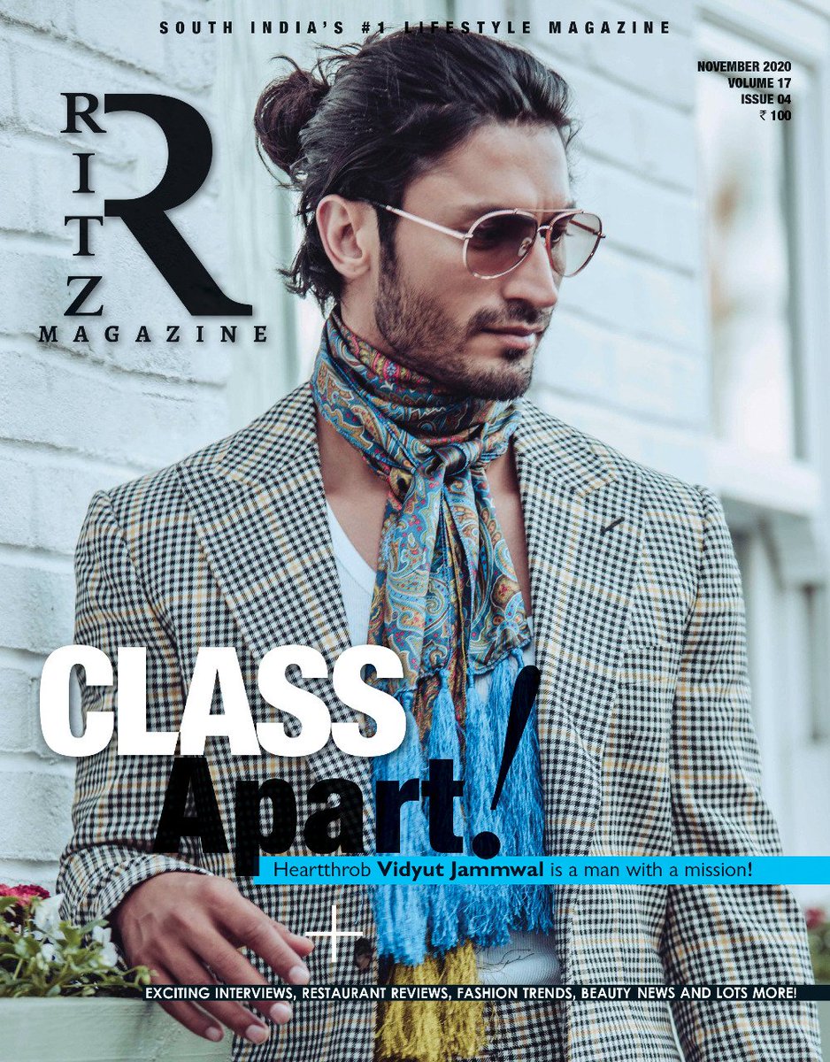 galattaplusoffl's tweet photo. The handsome hunk and heartthrob of Indian Cinema @VidyutJammwal is one of the favorite action stars. Watch out for the November 2020 issue of RITZ Magazine. #VidyutJammwal #Actor #cinema #Celebrity #exclusivefeature #onthecover #ritzcover #NovemberIssue #ritzcinema #ritzmagazine https://t.co/sCDgHLyyU0
