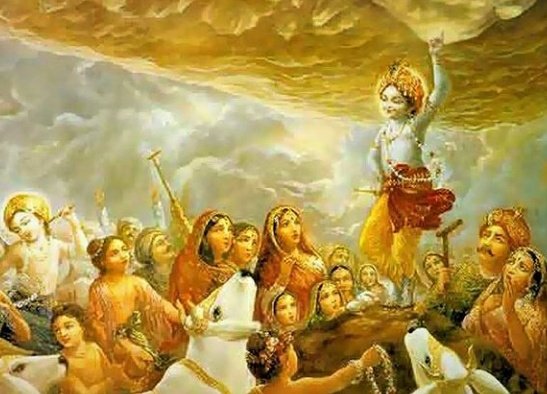 Govardhan puja should be done chanting the following mantra.गोवर्धन धराधार गोकुलत्राणकारक।विष्णुबाहुकृतोच्छ्राय गवां कोटिप्रदो संस्थिता॥Meaning:-या लक्ष्मीर्लोकपालानां धेनुरूपेण संस्थिता।पृथ्वी को धारण करनेवाले गोवर्धन! आप गोकुल के रक्षक हैं।