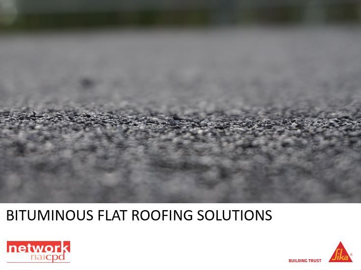 SikaIreland's tweet photo. Learn all about Bituminous Flat Roofing with our @RIAIOnline #CPD - now available online. For more information or to book, please visit: https://t.co/yquioc2VXX
#bitumen #roofing #SikaBit https://t.co/p5OM69sK9l