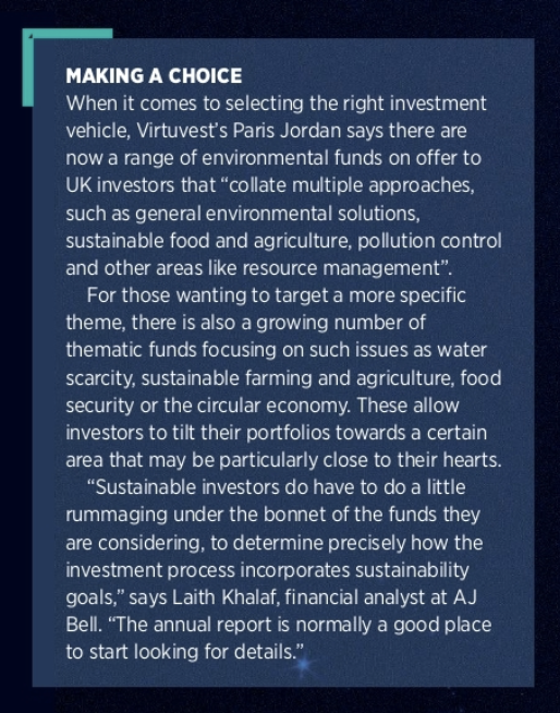 Comments on environmental funds from @parisinvests in <a href="/PortfAdviser/">Portfolio Adviser</a>'s special Guide to Responsible Investing.