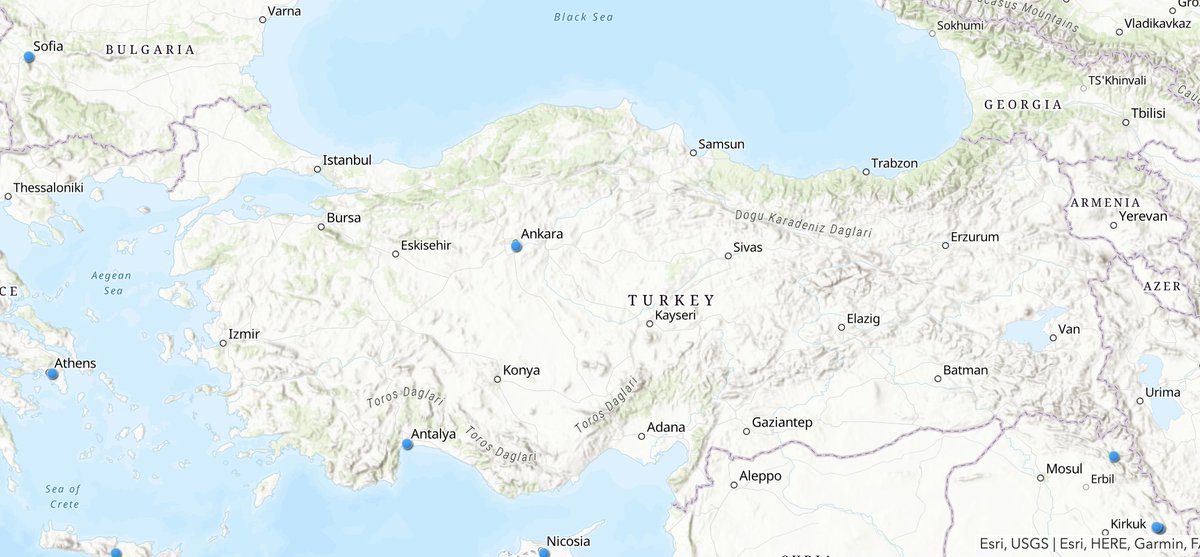 Dünya CBS Günü'ne hazırlanıyor!
CBS teknolojisinin uluslararası kutlamalarına siz de katılın, haritada yerinizi alın. Detaylı bilgi ve katılım için: bit.ly/38AXb3x <a href="/esri/">Esri</a>
#Esri #EsriTürkiye #GISDay #gis #cbs #TheScienceofWhere