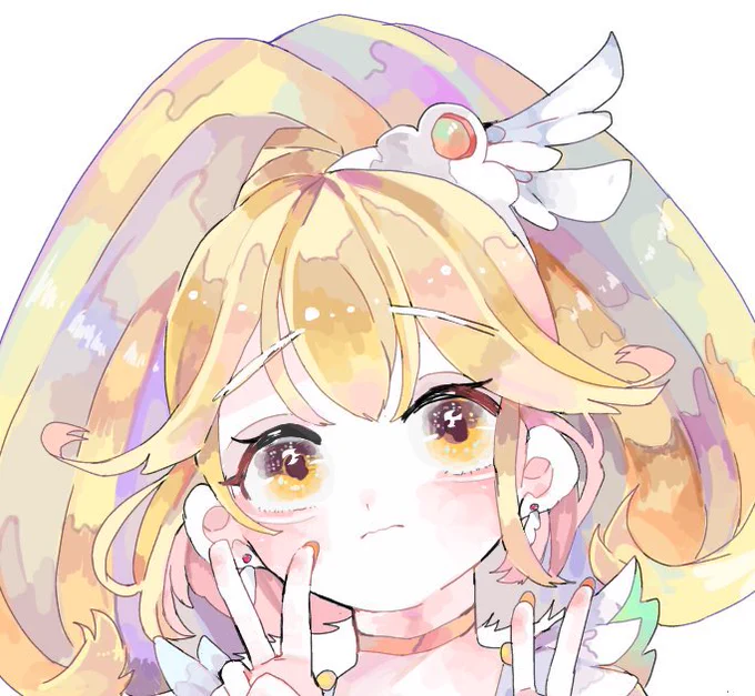 キュアピースちゃん⚡️

(まだ花巻花郎が生まれて無い時に描いたお気に入りの過去絵…) 
