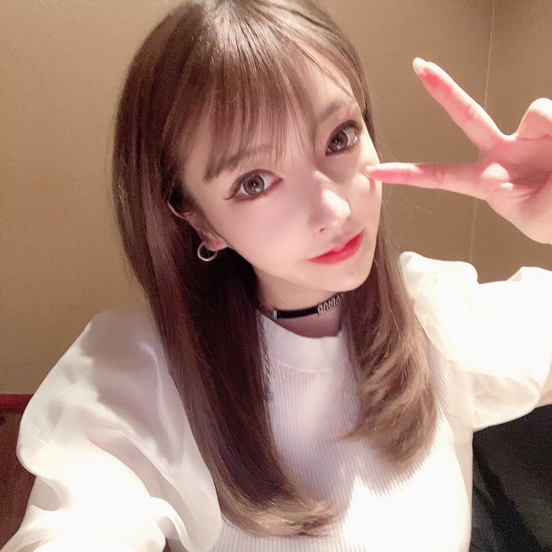 Rちゃん ぴ 髪色めちゃ明るい