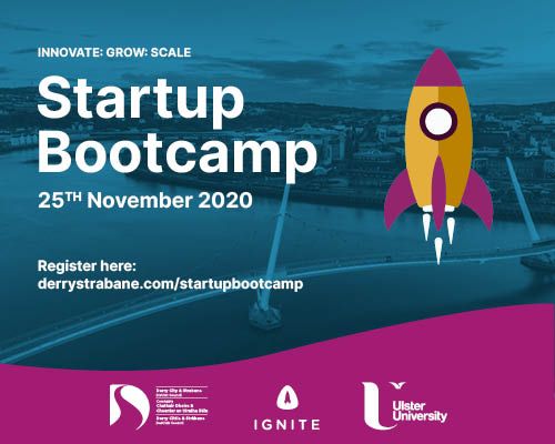 ISRC (@isrc_magee) on Twitter photo DC&SDC are working with Ignite NI, Invest NI and Ulster University, to bring an exciting one-day virtual start-up bootcamp for founders/early stage companies in the North West. Open to anyone who wants to build a successful start-up of scale.
<a href="/dcsdcouncil/">Derry Strabane Cncl</a> , <a href="/UlsterUni/">Ulster University</a> DC&SDC are working with Ignite NI, Invest NI and Ulster University, to bring an exciting one-day virtual start-up bootcamp for founders/early stage companies in the North West. Open to anyone who wants to build a successful start-up of scale.
<a href="/dcsdcouncil/">Derry Strabane Cncl</a> , <a href="/UlsterUni/">Ulster University</a>